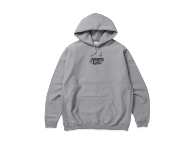 APHRODITEGANG Classic Logo Embroidery Hoodie "Grey"