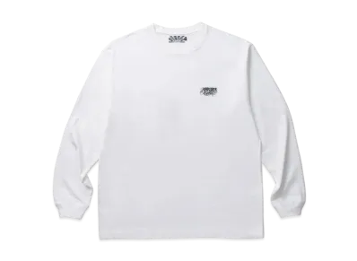 APHRODITEGANG Classic Logo Embroidery L/S Tee "White"