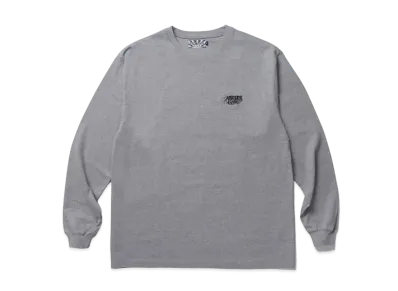 APHRODITEGANG Classic Logo Embroidery L/S Tee "Grey"
