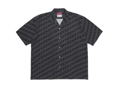 APHRODITEGANG Gakkin x Bud Spool S/S Hawaiian Shirt "Black"