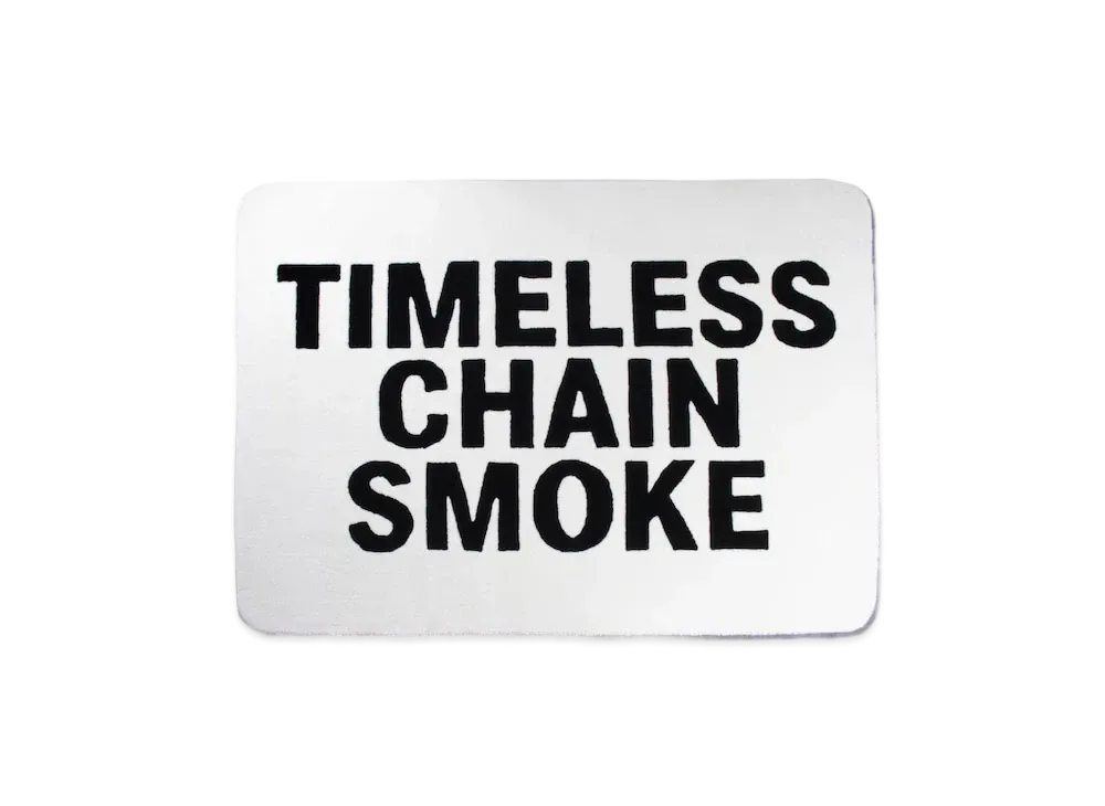 APHRODITEGANG TCS Big Rug Mat "White Black "