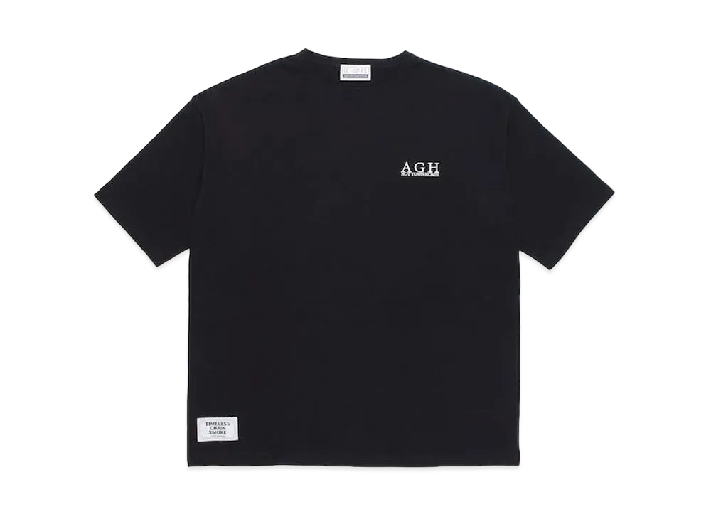 APHRODITEGANG AGH Hottownhomie One Point Embroidery S/S Tee "Black"