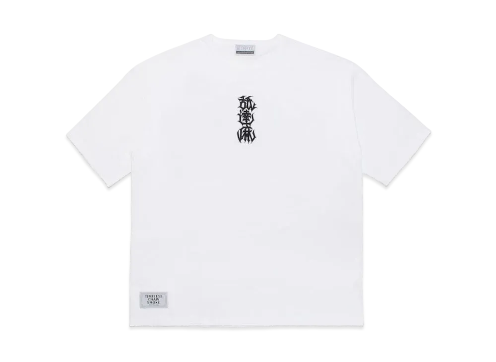 APHRODITEGANG Bud Spool NAMEDARUMA Print S/S Tee "White"