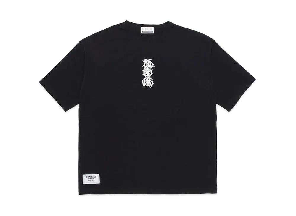APHRODITEGANG Bud Spool NAMEDARUMA Print S/S Tee "Black"