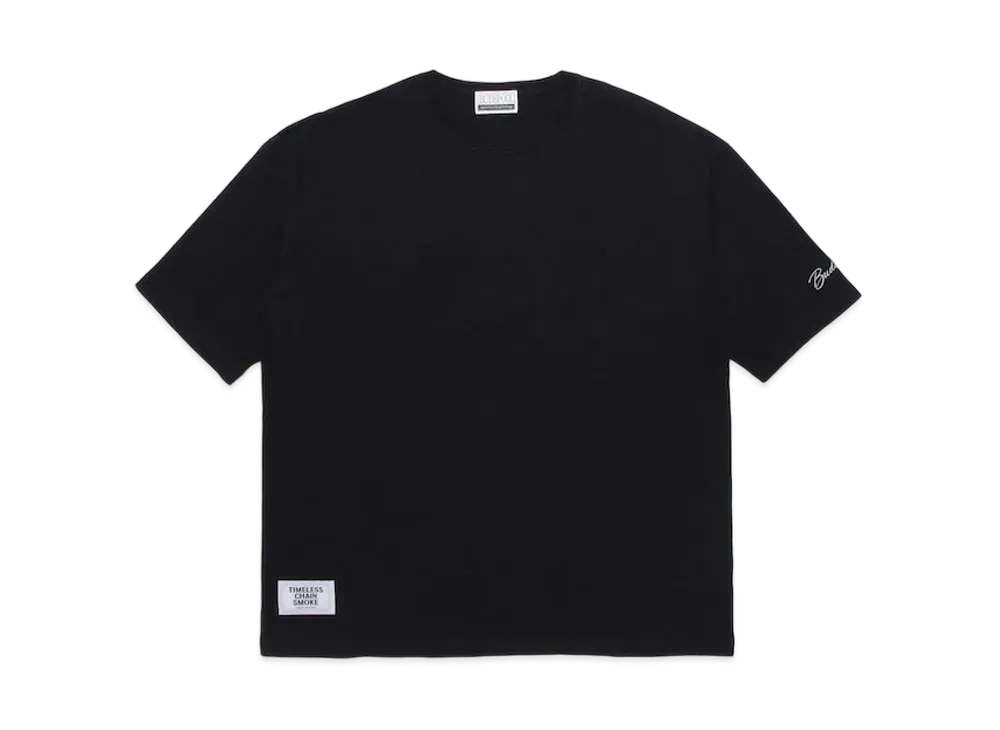 APHRODITEGANG Bud Spool Left sleeve Embroidery S/S Tee "Black" "Black"