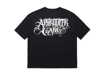 APHRODITEGANG Bud Spool Back ClassicLogo Print S/S Pocket Tee "Black"