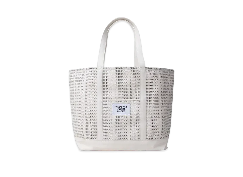 APHRODITEGANG Bud Spool Canvas Tote Bag "White"