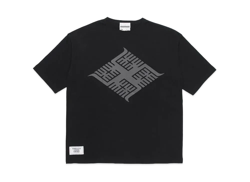 APHRODITEGANG Gakkin x Bud Spool Logo Print S/S Tee Type2 "Black"