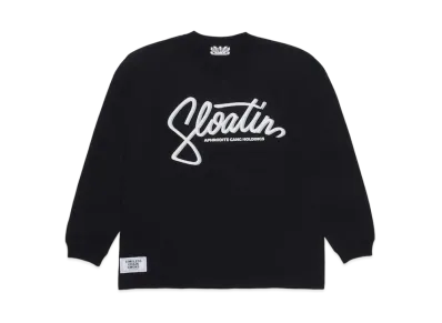 APHRODITEGANG Bud Spool Floatin Print L/S Tee "Black"