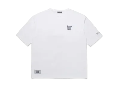 APHRODITEGANG Bud Spool One Point Embroidery S/S Tee "White"
