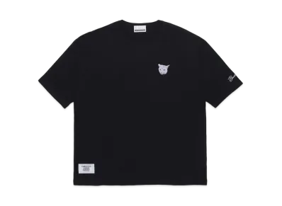 APHRODITEGANG Bud Spool One Point Embroidery S/S Tee "Black"