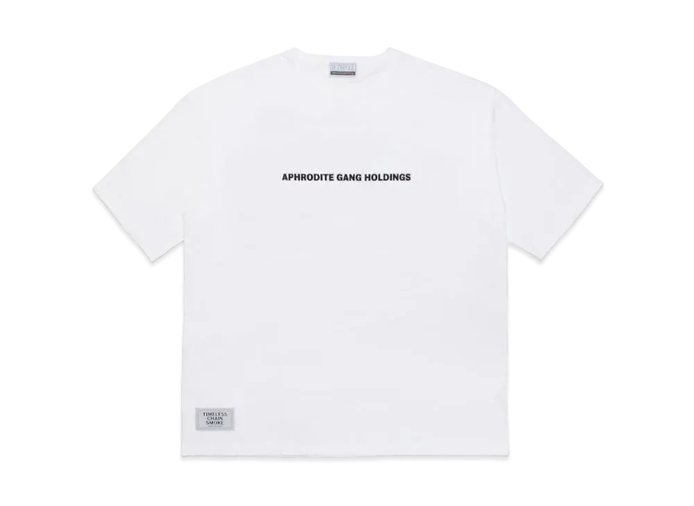 APHRODITEGANG Bud Spool Front AGH Back TCS Print S/S Tee "White"
