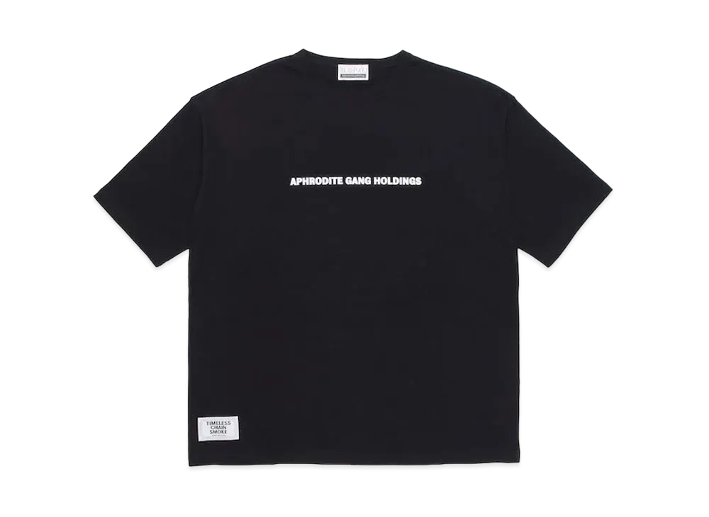 APHRODITEGANG Bud Spool Front AGH Back TCS Print S/S Tee "Black"