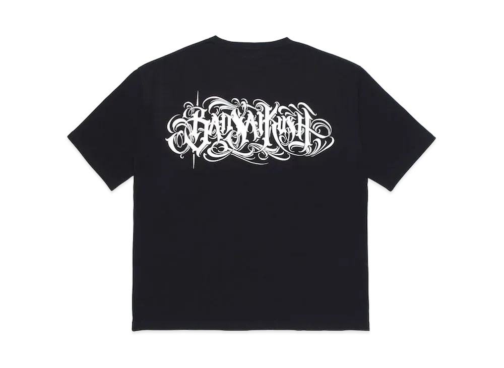APHRODITEGANG Bud Spool BADSAIKUSH Back Print S/S Tee "Black"