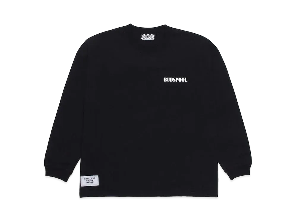 APHRODITEGANG Bud Spool Front Bud Spool Back TCS Print L/S Tee "Black"