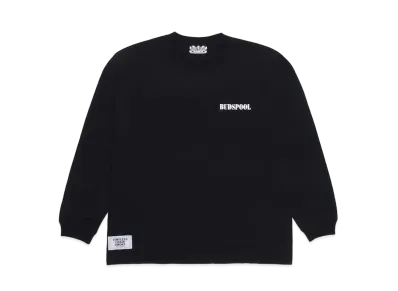 APHRODITEGANG Bud Spool Front Bud Spool Back TCS Print L/S Tee "Black"