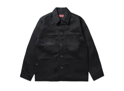 APHRODITEGANG Hemp Logo Denim Jacket "Black"