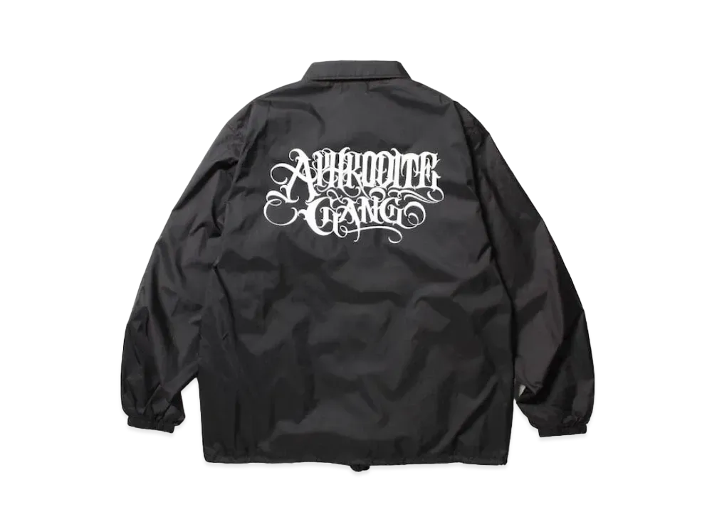 APHRODITEGANG Classic Logo Coach Jacket "White"
