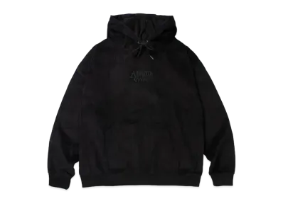 APHRODITEGANG Classic Logo Corduroy Hooded Shirt "Black"