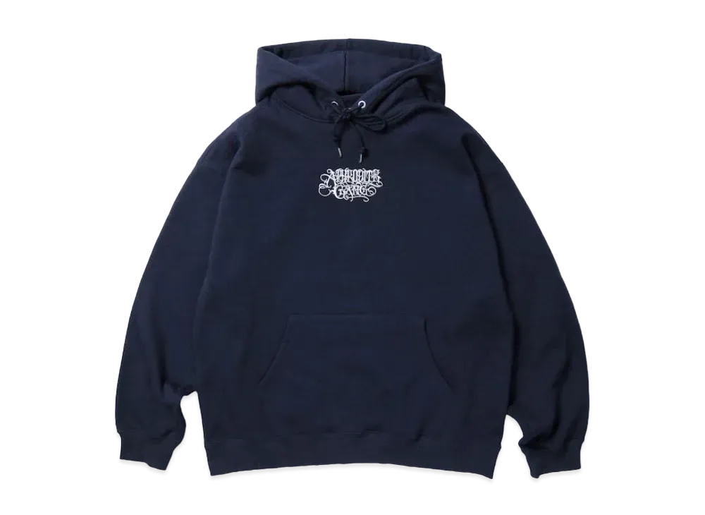 APHRODITEGANG Classic Logo Hooded Sweat Shirt "Navy"