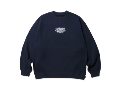 APHRODITEGANG Classic Logo Crew Neck Sweat Shirt "Navy"