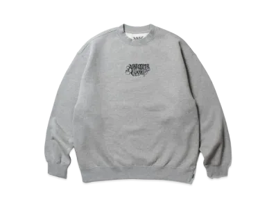 APHRODITEGANG Classic Logo Crew Neck Sweat Shirt "Grey"