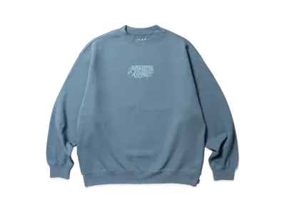 APHRODITEGANG Classic Logo Crew Neck Sweat Shirt "Blue"