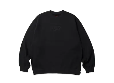 APHRODITEGANG Classic Logo Crew Neck Sweat Shirt "Black"