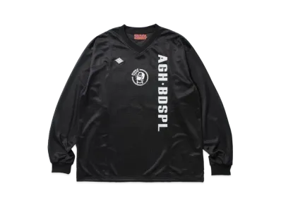 APHRODITEGANG Double Mesh L/S Soccer Jersey "Black"