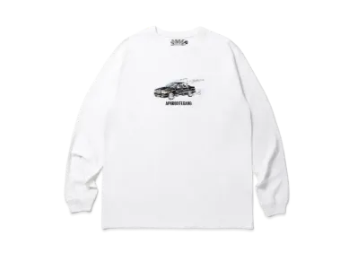 APHRODITEGANG Aoi Industry x Budspool Smoke Car L/S T-Shirt "White"