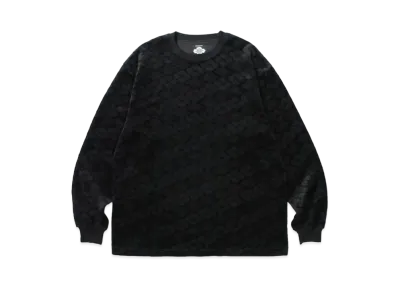 APHRODITEGANG Gakkin x Budspool Kabatsukamon Velour L/S Tee "Black"