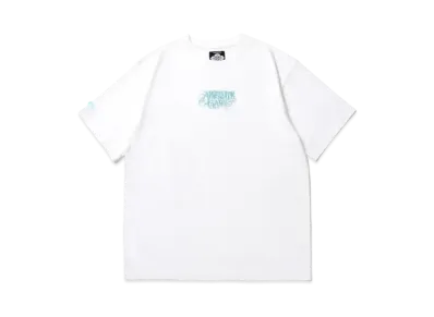 APHRODITEGANG Gakkin x Budspool Kabatsu Classic Logo S/S Tee "White Blue"