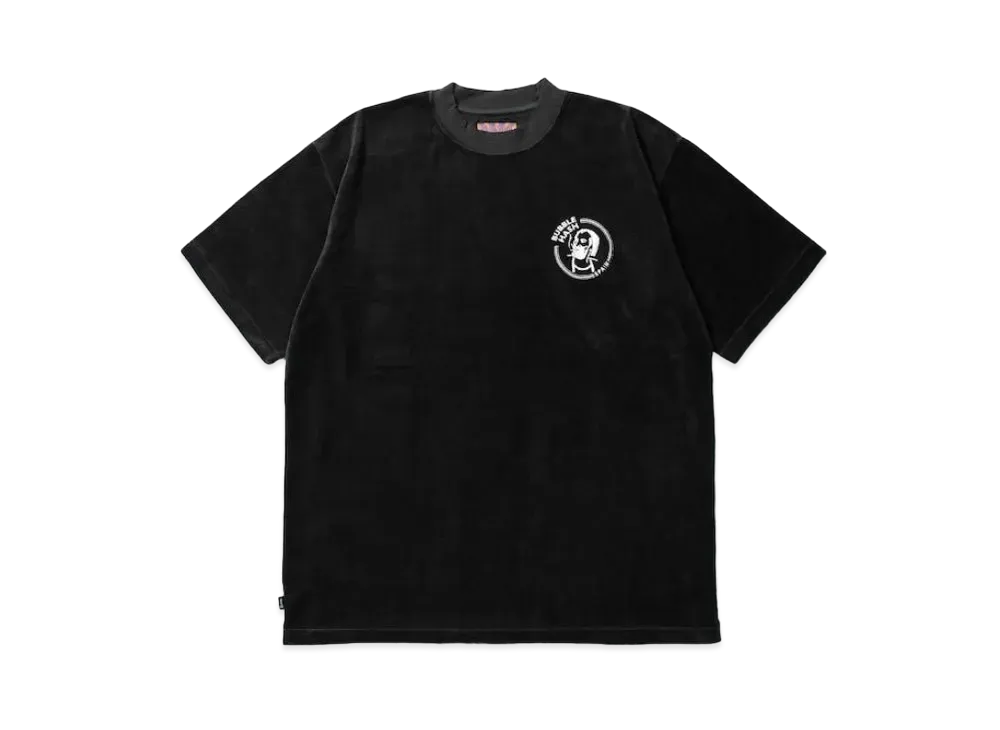 APHRODITEGANG Bubble Hash Velour S/S Tee "Black"
