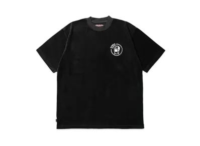 APHRODITEGANG Bubble Hash Velour S/S Tee "Black"