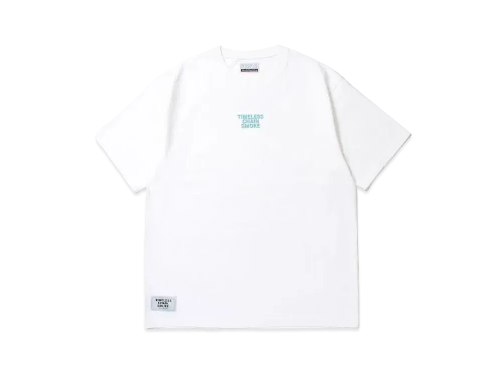 APHRODITEGANG TCS Logo S/S Tee "White Blue"
