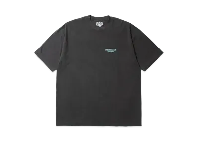 APHRODITEGANG Holdings Pigment Dye S/S T Shirt "Black Blue"