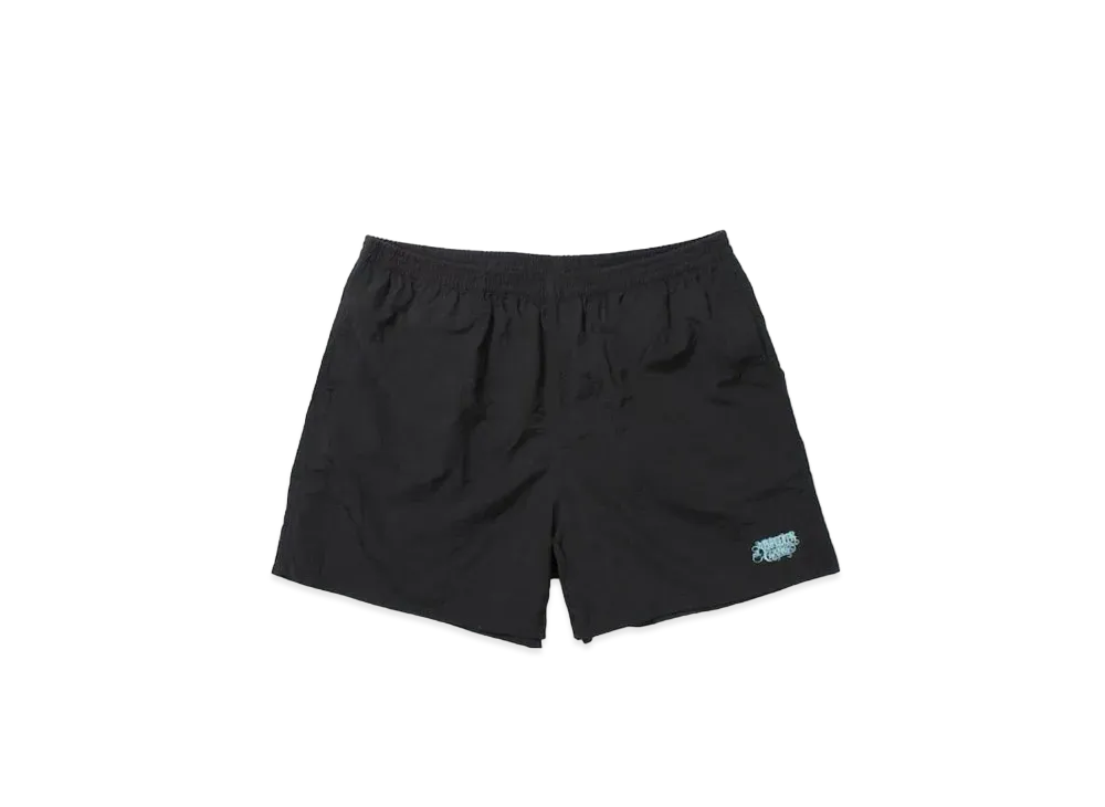 APHRODITEGANG Classic Logo Nylon Shorts "Black Blue"
