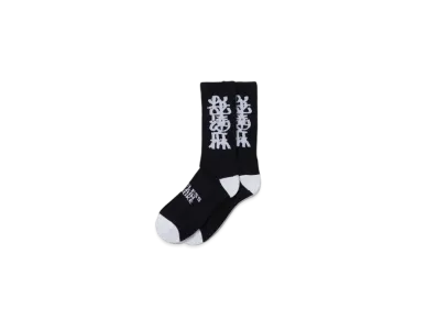 APHRODITEGANG Namedaruma Jacquard Socks "Black"