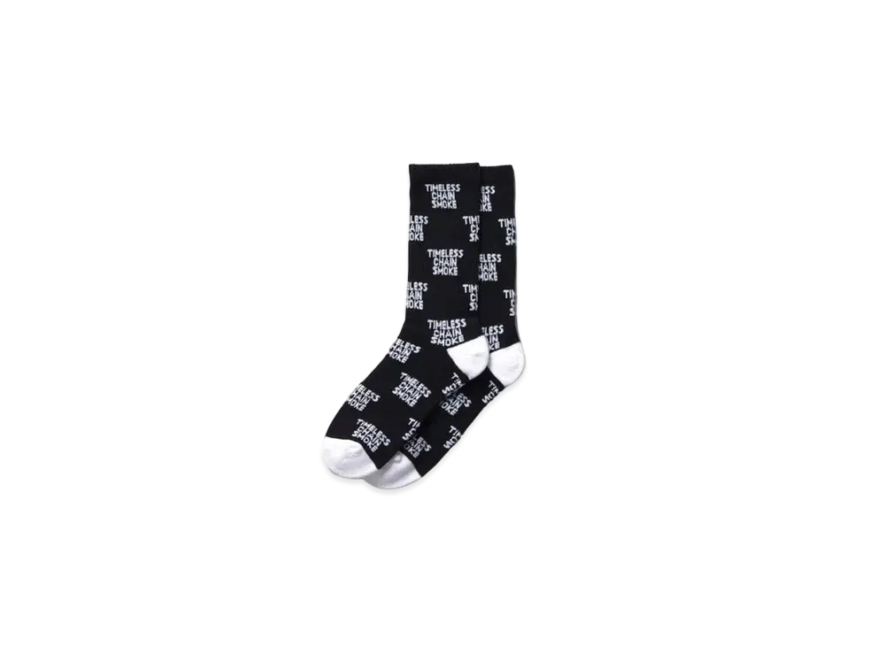 APHRODITEGANG TCS Pattern Jacquard Socks "Black"