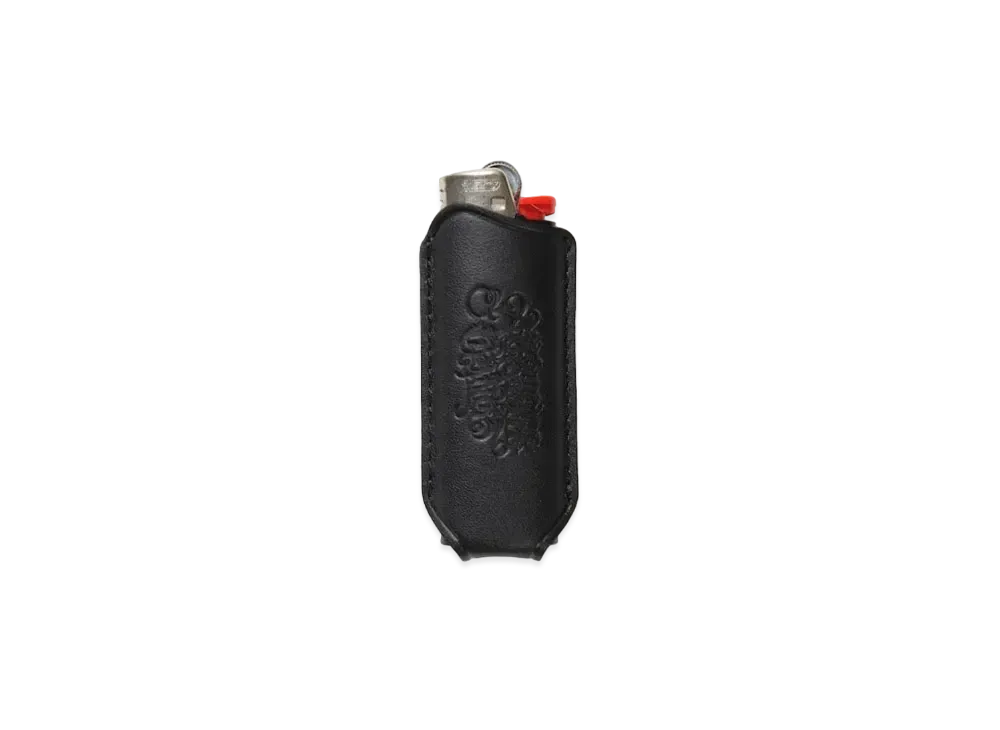 APHRODITEGANG Classic Logo Leather Lighter Case "Black"