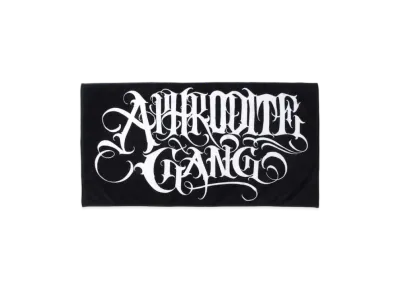 APHRODITEGANG Classic Logo Beach Towel "Black"