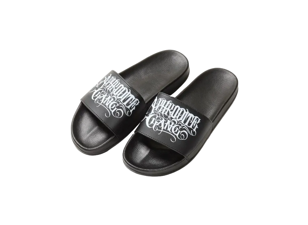APHRODITEGANG Classic Logo Shower Sandals "Black"