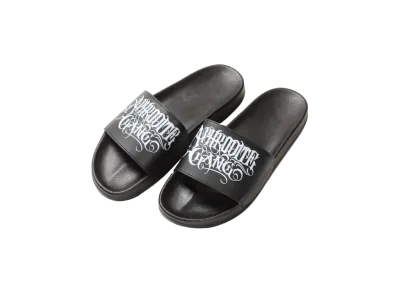 APHRODITEGANG Classic Logo Shower Sandals "Black"