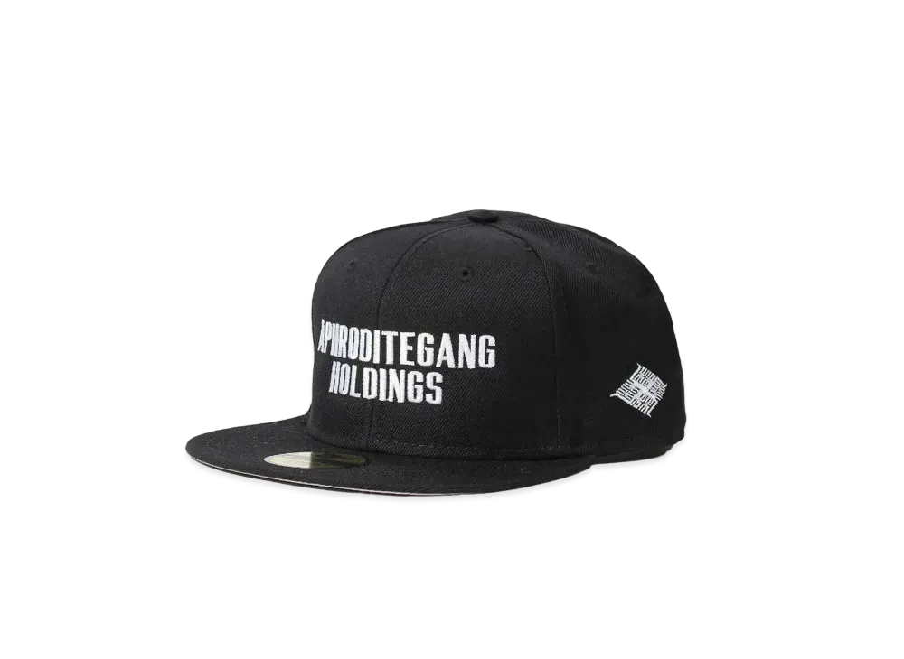 APHRODITEGANG Logo Snapback Cap "Black"