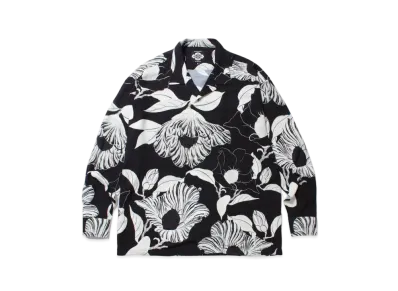 APHRODITEGANG Gakkin x Budspool Mawaribana L/S Hawaiian Shirt "Black"