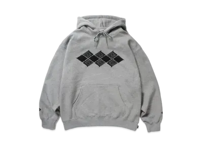APHRODITEGANG Gakkin x Budspool Kamon Hooded Sweat Shirt "Grey"
