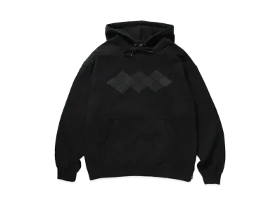 APHRODITEGANG Gakkin x Budspool Kamon Hooded Sweat Shirt "Black"