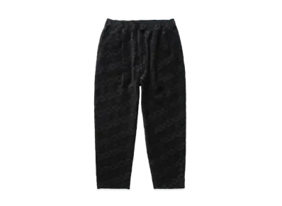 APHRODITEGANG Gakkin x Budspool Kabatsukamon Velour Easy Pants "Black"
