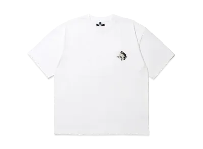 APHRODITEGANG Gakkin x Budspool Akame Tsuru T-Shirt "White"