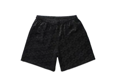 APHRODITEGANG Gakkin x Budspool Velor Short Pant "Black"